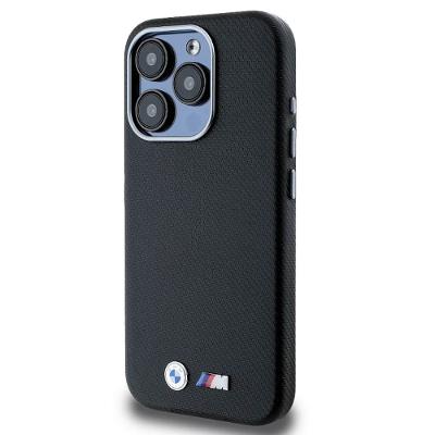 Case Amet BMW Carbon Full Black Metal Iphone 16 Pro Max