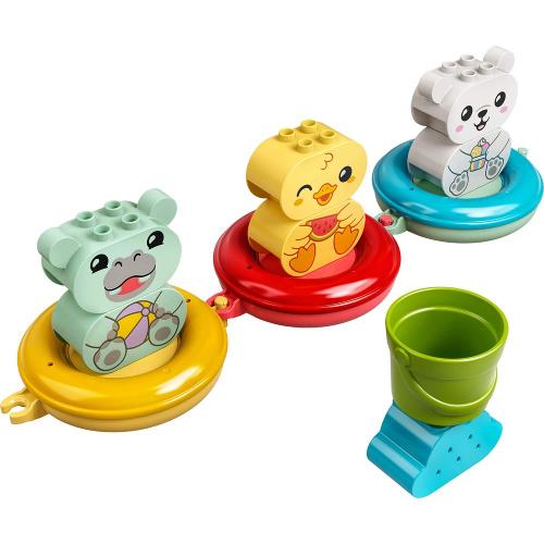 LEGO® DUPLO® - Diversão Hora do Banho: Trem Animais Flutuantes