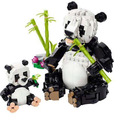 LEGO® Creator 3 em 1 - Animais selvagens: Família Panda