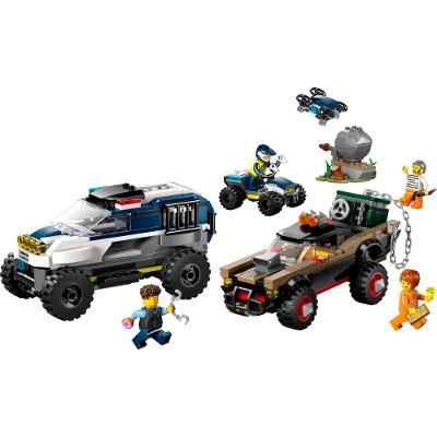 LEGO® City - Perseguição de carro de polícia off-road