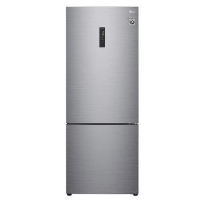 Geladeira LG Inverter Bottom Freezer 451L Platinum GC-B569NLLM 127V