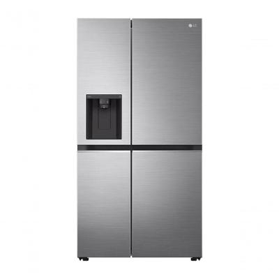 Geladeira Smart LG Side by Side UVnano 611L Motor Inverter GC-L257SLP1 220V