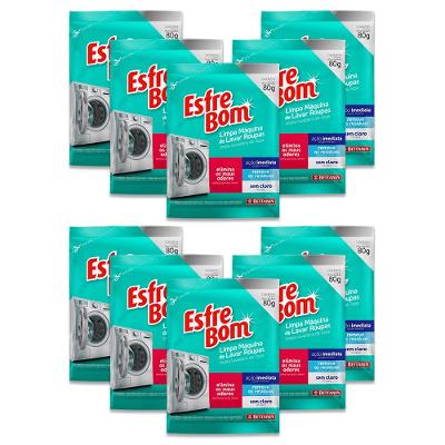 Kit Limpa Máquina de Lavar Roupas EsfreBom 10 Unidades