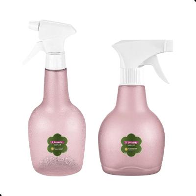 Kit Pulverizador Borrifador Spray 350ml e 580ml Rosa Sanremo