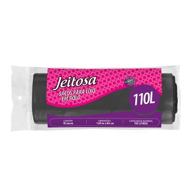 Saco de Lixo em Rolo 110L Jeitosa Bettanin