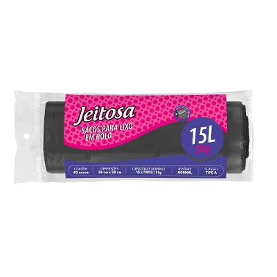 Saco de Lixo em Rolo 15L Jeitosa Bettanin