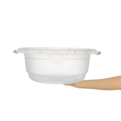 Bacia Plástica Transparente 8,6L Hydrus Sanremo