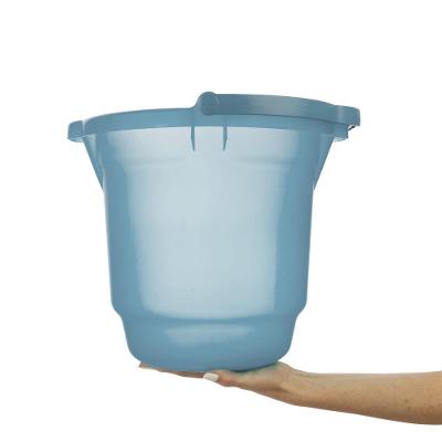 Balde Plástico Azul com Alça 12L Hydrus Sanremo