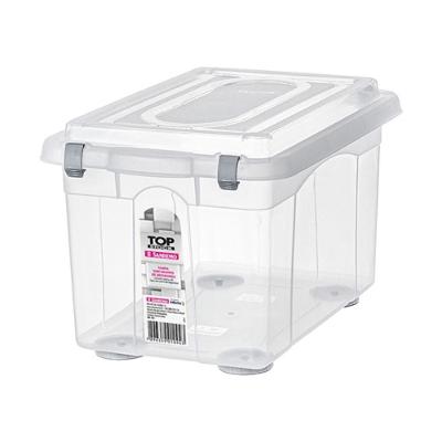 Caixa Organizadora Plástica Transparente 16,7L Sanremo