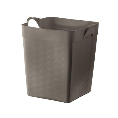Cesto Organizador Quadrado Plástico Castor 18L Moolti Sanremo