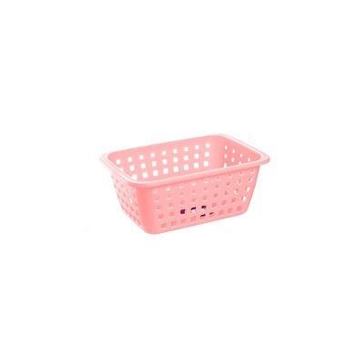 Cesto Organizador Plástico com Furação Rosé 5,2L Log Ordene