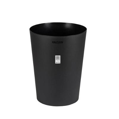Cesto para Lixo Plástico Cônico Preto 9,4L Office Line Ordene