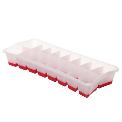 Forma de Gelo Plástica Flexível Vermelha Casar Sanremo