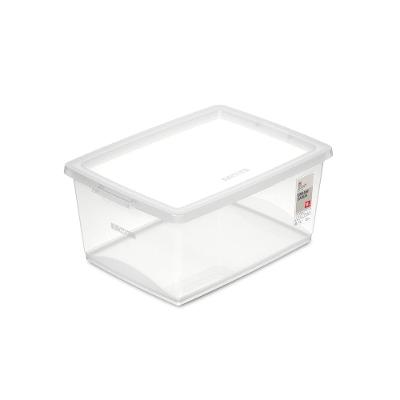 Caixa Organizadora Plástica Cristal 15L My Closet Ordene