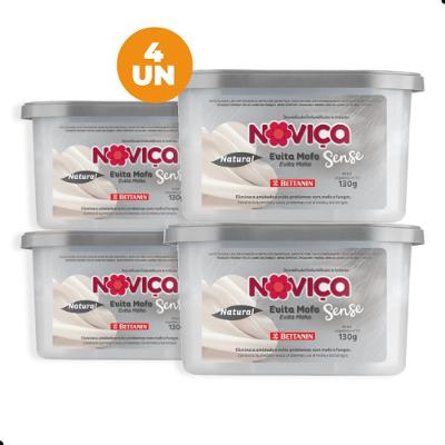 Kit Evita Mofo Noviça Sense Natural 130g 4 Unidades