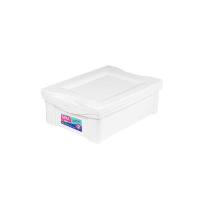 Caixa Organizadora Plástica Branca 13,5L Ordene