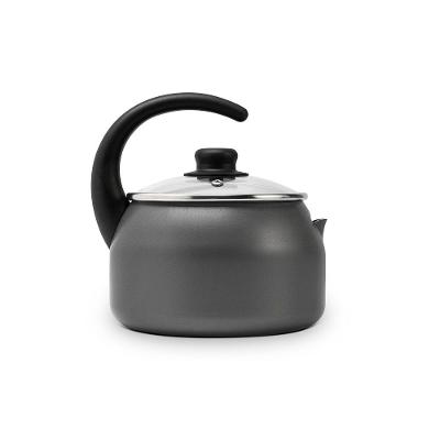 Chaleira Antiaderente Ultra em Alumínio com Tampa de Vidro Gourmet Multiflon 18cm