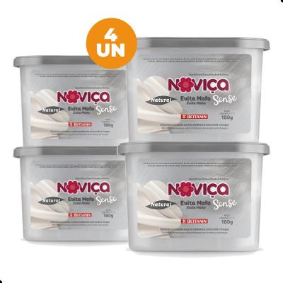 Kit Evita Mofo Noviça Sense Natural 180g 4 Unidades