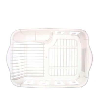 Escorredor de Louça Plástico Grande Transparente Sanremo