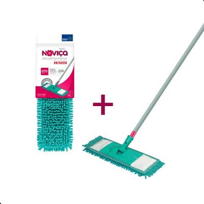 Kit Mop Alta Performance Com Cabo + Refil Extra Noviça