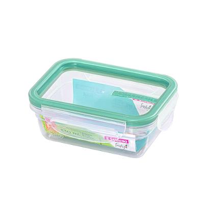 Pote Plástico com Travas Hermético Verde Menta 330ml Freshy Sanremo