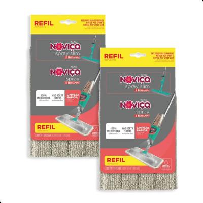 Kit Refil Mop Spray/Spray Slim Noviça 2 Unidades