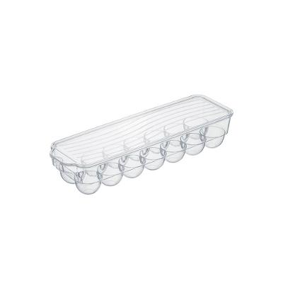 Porta Ovos Plástico Transparente com 14 Cavidades Ordene