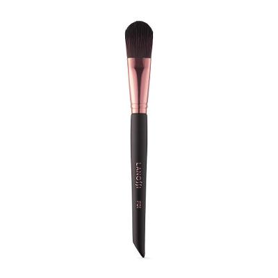 Pincel de Maquiagem Língua de Gato para Base Rosé Black F01 Lanossi