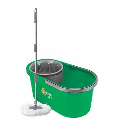 Mop Plus de Microfibra com Cabo Desmontável e Balde 13L Brilhus Bettanin