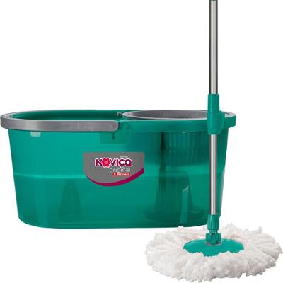 Mop Original de Microfibra com Cabo e Balde 13L Noviça Bettanin
