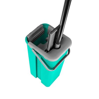 Mop Lava e Seca de Microfibra com Cabo e Balde 7L Noviça Bettanin