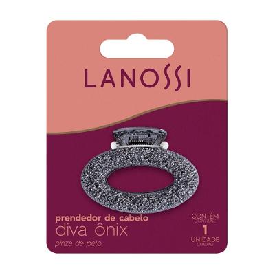 Piranha de Cabelo Diva Onix Metal Lanossi