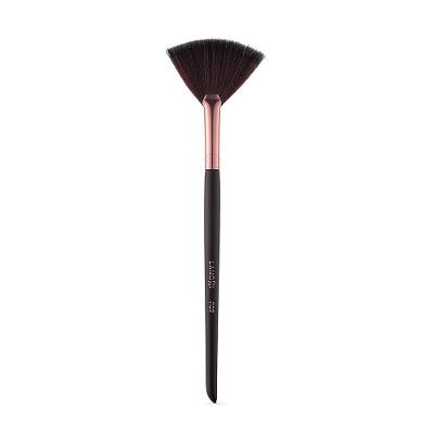 Pincel de Maquiagem Leque para Iluminador Rosé Black F09 Lanossi
