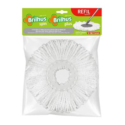 Refil Mop Spin de Microfibra Brilhus Bettanin
