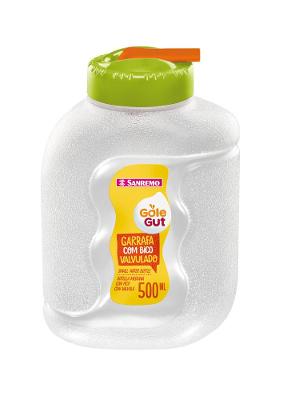 Garrafa Plástica Vermelha 500ml Gole Gut Sanremo