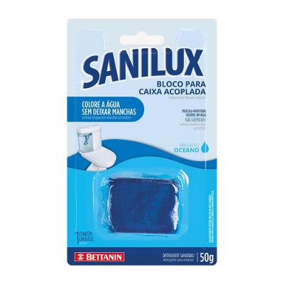 Bloco para Caixa Acoplada Brisa do Oceano 50g Sanilux Bettanin