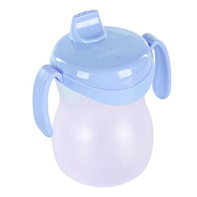 Copo Infantil com Bico e Alça Atóxico Azul Baby Sanremo 310ml
