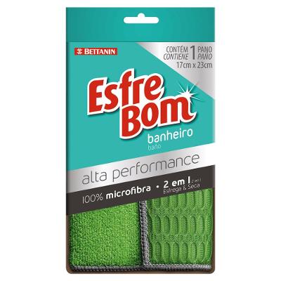 Pano para Banheiro Microfibra Alta Performance EsfreBom Bettanin