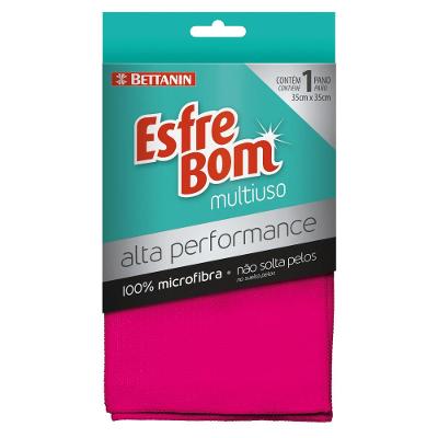 Pano Multiuso 100% Microfibra Alta Performance EsfreBom Bettanin