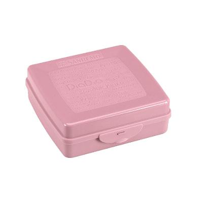 Sanduicheira Plástica Rosa Fit Sanremo