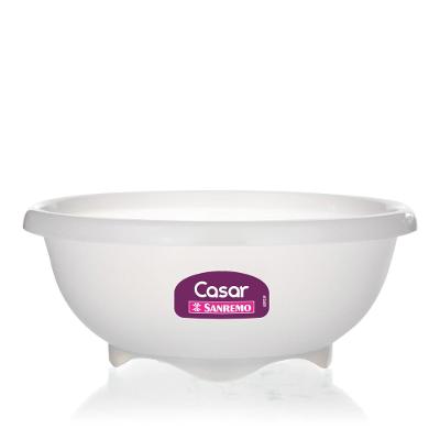Saladeira Plástica Transparente 23cm Casar Sanremo