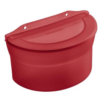 Saleiro Plástico Vermelho 885ml Casar Sanremo