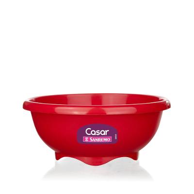Saladeira Plástica Vermelha 19cm Casar Sanremo