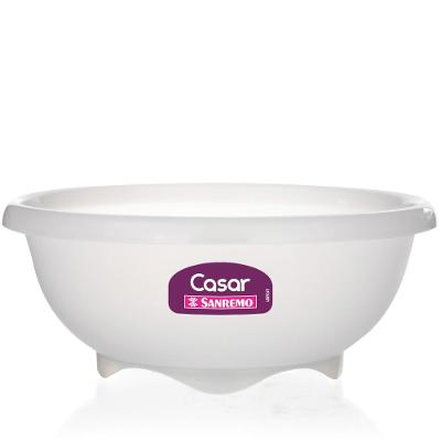 Saladeira Plástica Transparente 28cm Casar Sanremo