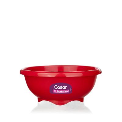 Tigela para Cereais Plástica Vermelha 680ml Casar Sanremo