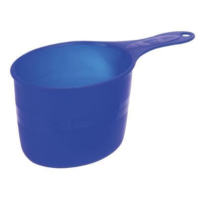 Medidor de Ração Plástico Azul 240ml Pet Sanremo