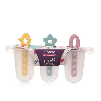 Forma Picolé Plástica Colorida Casar Sanremo