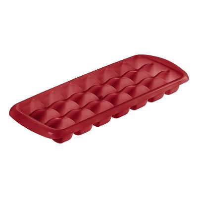 Forma de Gelo para Bebida Plástica Vermelha Casar Sanremo