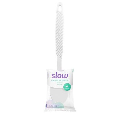 Escova de Banho Massageadora e Relaxante White Slow