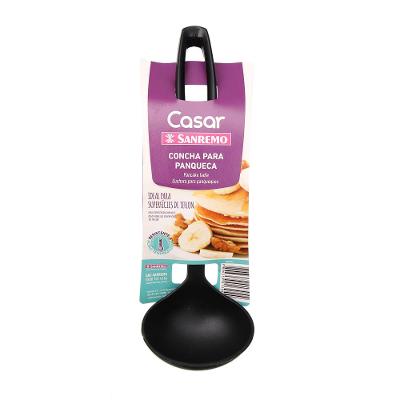 Concha para Panqueca Plástica Preta Casar Sanremo
